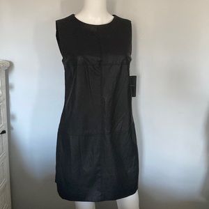 ZARA Faux Leather Dress. Size M